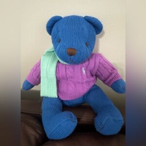 2004 Ralph Lauren Blue Teddy Bear